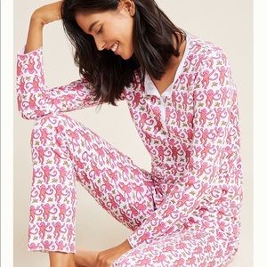 Roberta Roller Rabbit Pink monkey pjs!!!